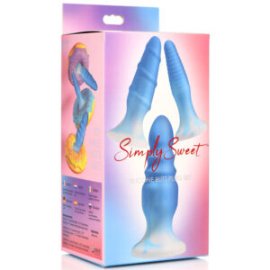 Simply Sweet Silicone Butt Plug Set Pink
