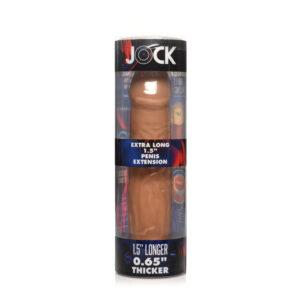 Jock Extra Long 1.5" Penis Extension Sleeve Medium