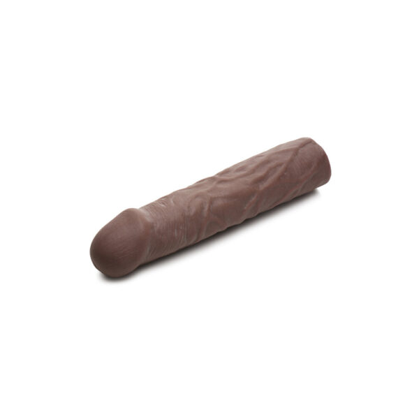 Jock Extra Long 3" Penis Extension Sleeve Dark - Image 3