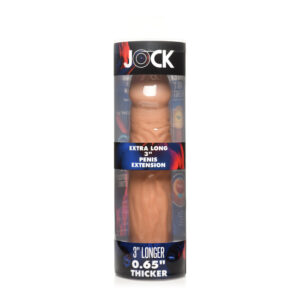 Jock Extra Long 3" Penis Extension Sleeve Medium