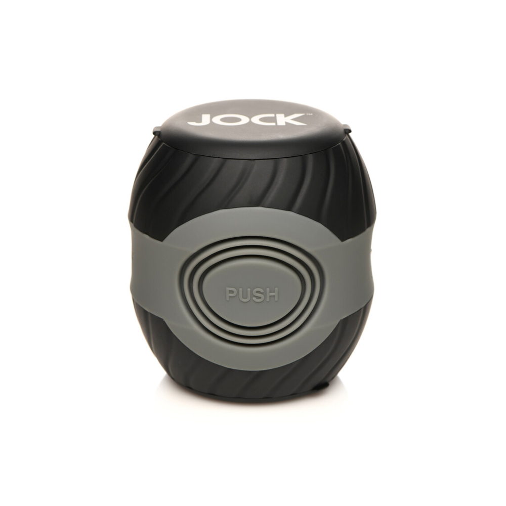 Jock 10X Vibrating Double Masturbator Clear 2 Jock 10X Vibrating Double Masturbator Clear - Image 2