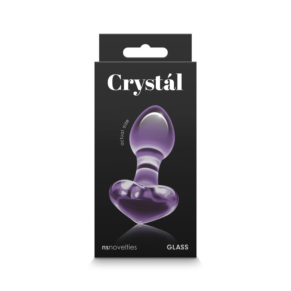 Crystal Heart Purple 1 Crystal Heart Purple