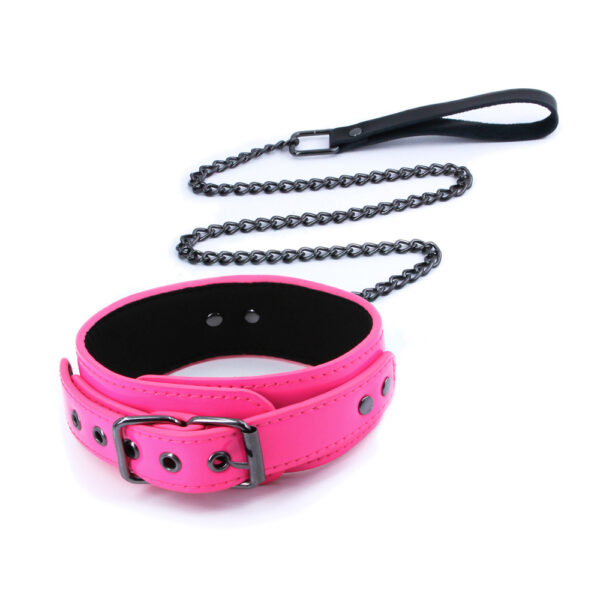 Electra Collar & Leash Pink - Image 2