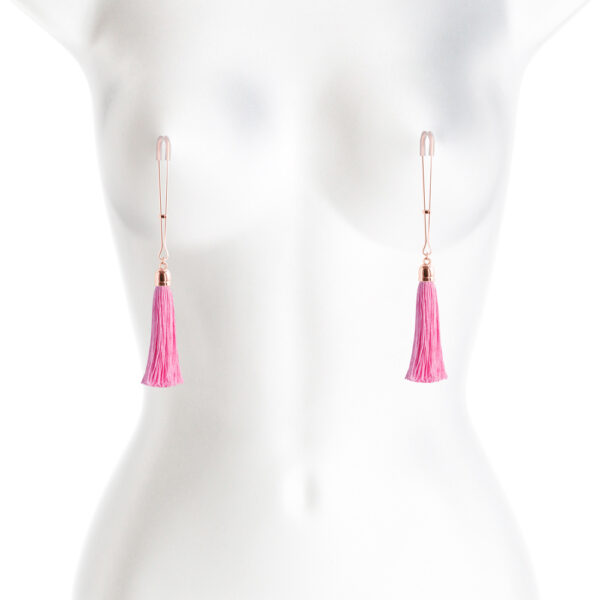 Bound Nipple Clamps T1 Pink - Image 3