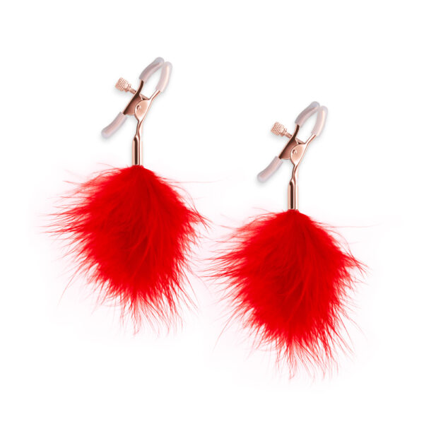 Bound Nipple Clamps F1 Red - Image 2