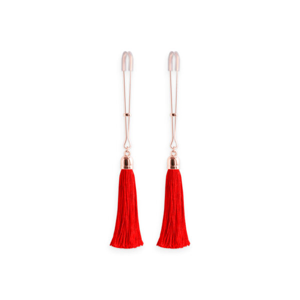 Bound Nipple Clamps T1 Red - Image 2
