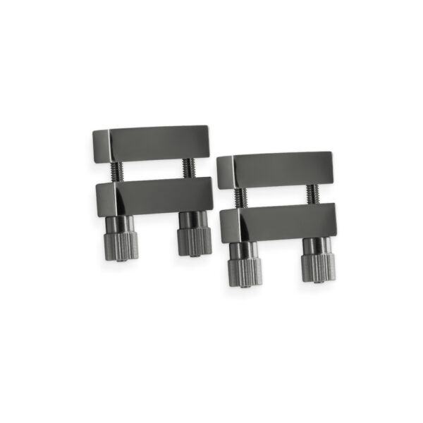 Bound Nipple Clamps V1 Gunmetal - Image 2