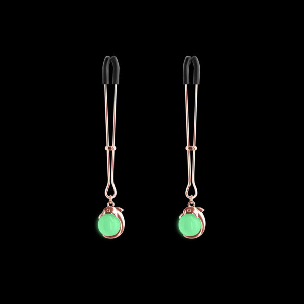 Bound Nipple Clamps G1 Rose Gold - Image 2