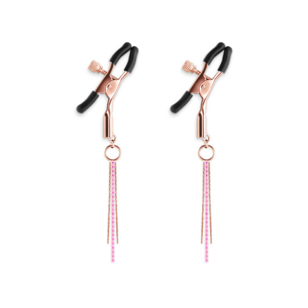 Bound Nipple Clamps D3 Rose Gold - Image 2
