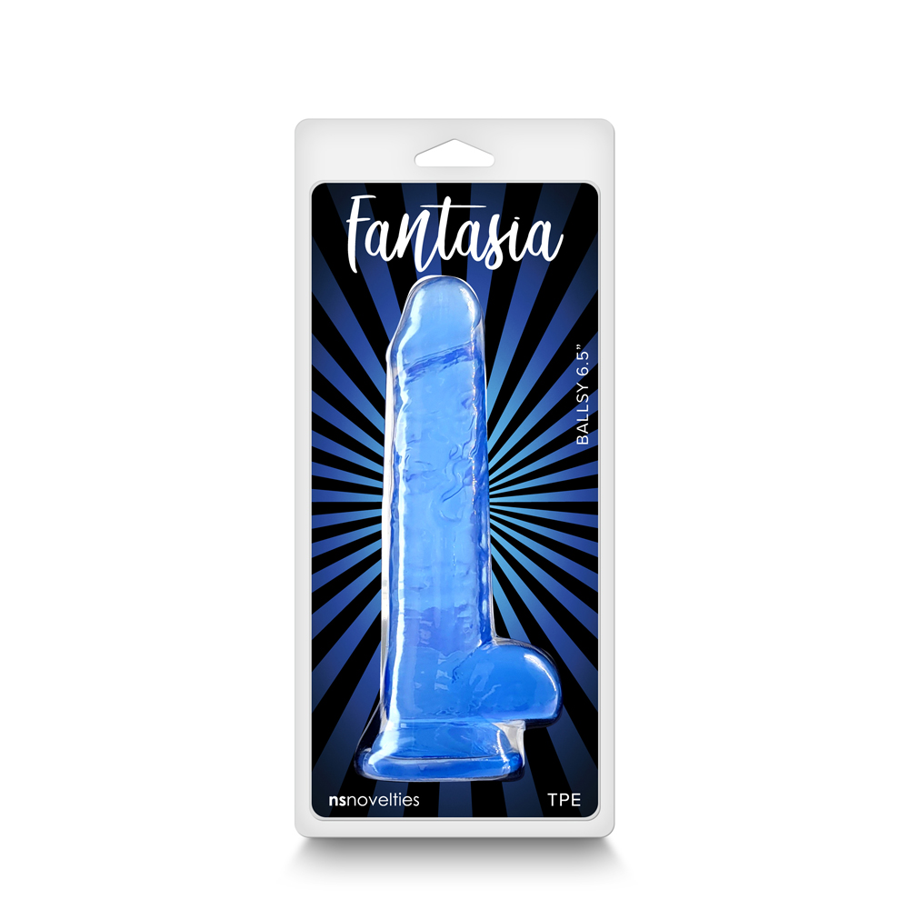 Fantasia Ballsy 6.5" Blue 1 Fantasia Ballsy 6.5" Blue