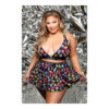 Why U Trippin' Skater Skirt Queen Size - Image 2