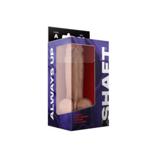 Model A 7.5" Liquid Silicone Dong W/Balls Pine