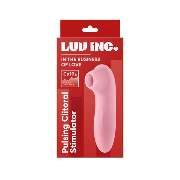 Cs19 Pulsing Clitoral Stimulator Light Pink