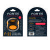 F-22: D Ring Liquid Silicone 57.5/60Mm Black