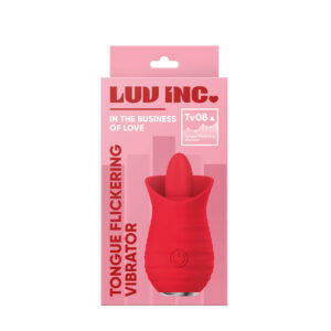 Tv08: Tongue Flickering Vibrator Red