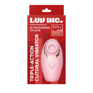 Tv11: Triple-Action Clitoral Vibrator Pink