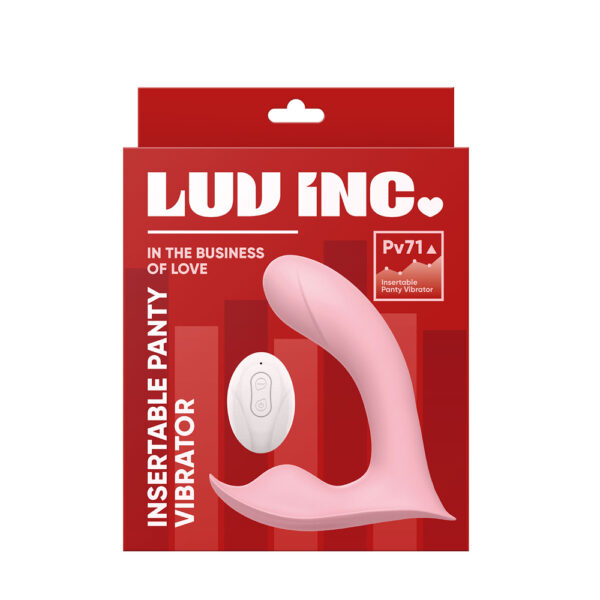 Pv71: Insertable Panty Vibrator Pink