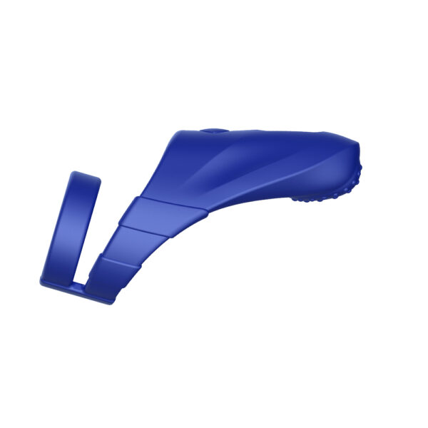 Forto F-48: Vibrating Perineum Double C-Ring Blue - Image 2