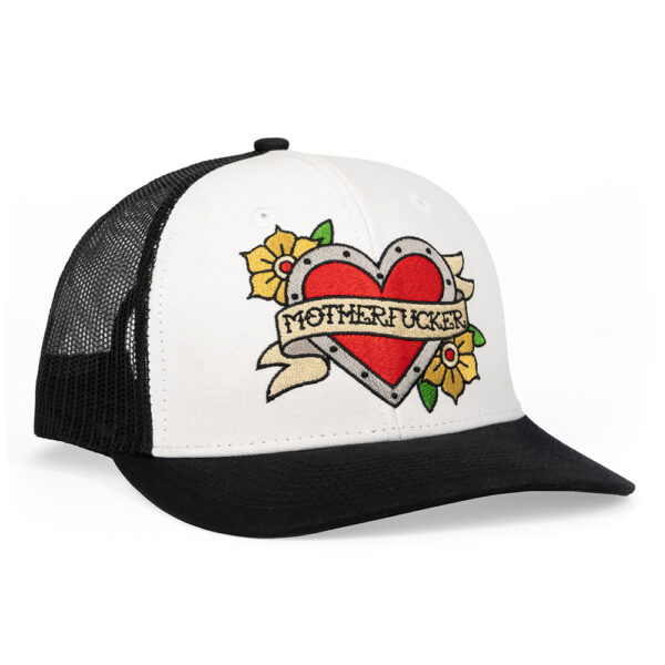 Tattoo Heart Mother Fucker Hat - Image 2