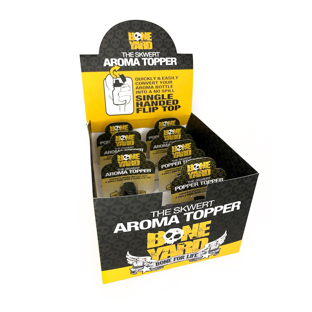 Skwert Aroma Topper Pos Kit 6 Large & 6 Small 1 Skwert Aroma Topper Pos Kit 6 Large & 6 Small