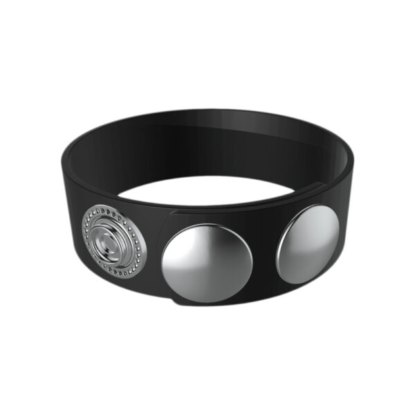 Rock Solid Silicone 3 Snap Black - Image 2