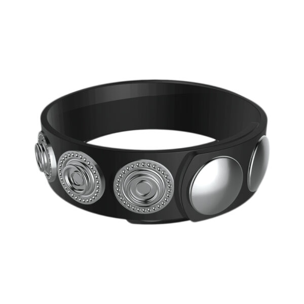 Rock Solid Silicone 5 Snap Black - Image 2