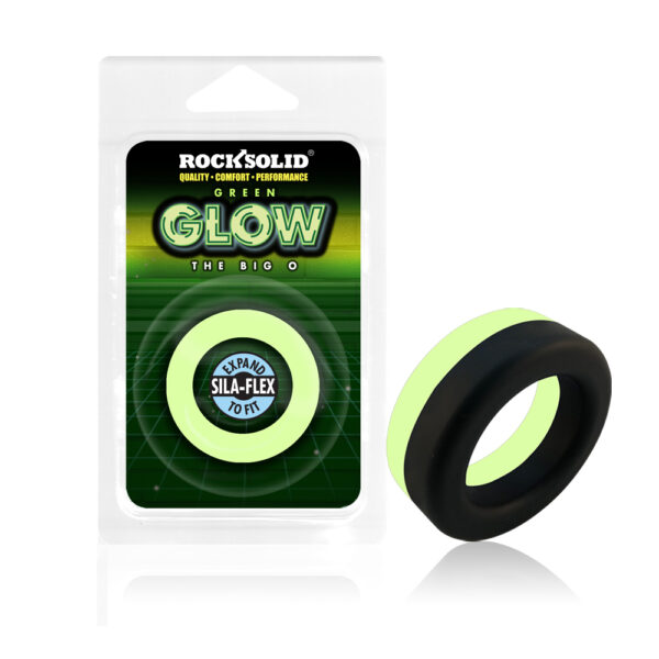 Rock Solid Big O Ring Black/ Green