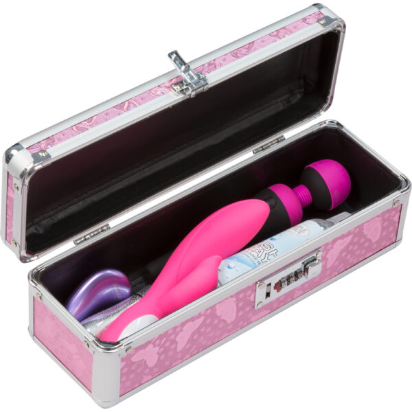 Powerbullet Lockable Medium Vibrator Case Pink - Image 2