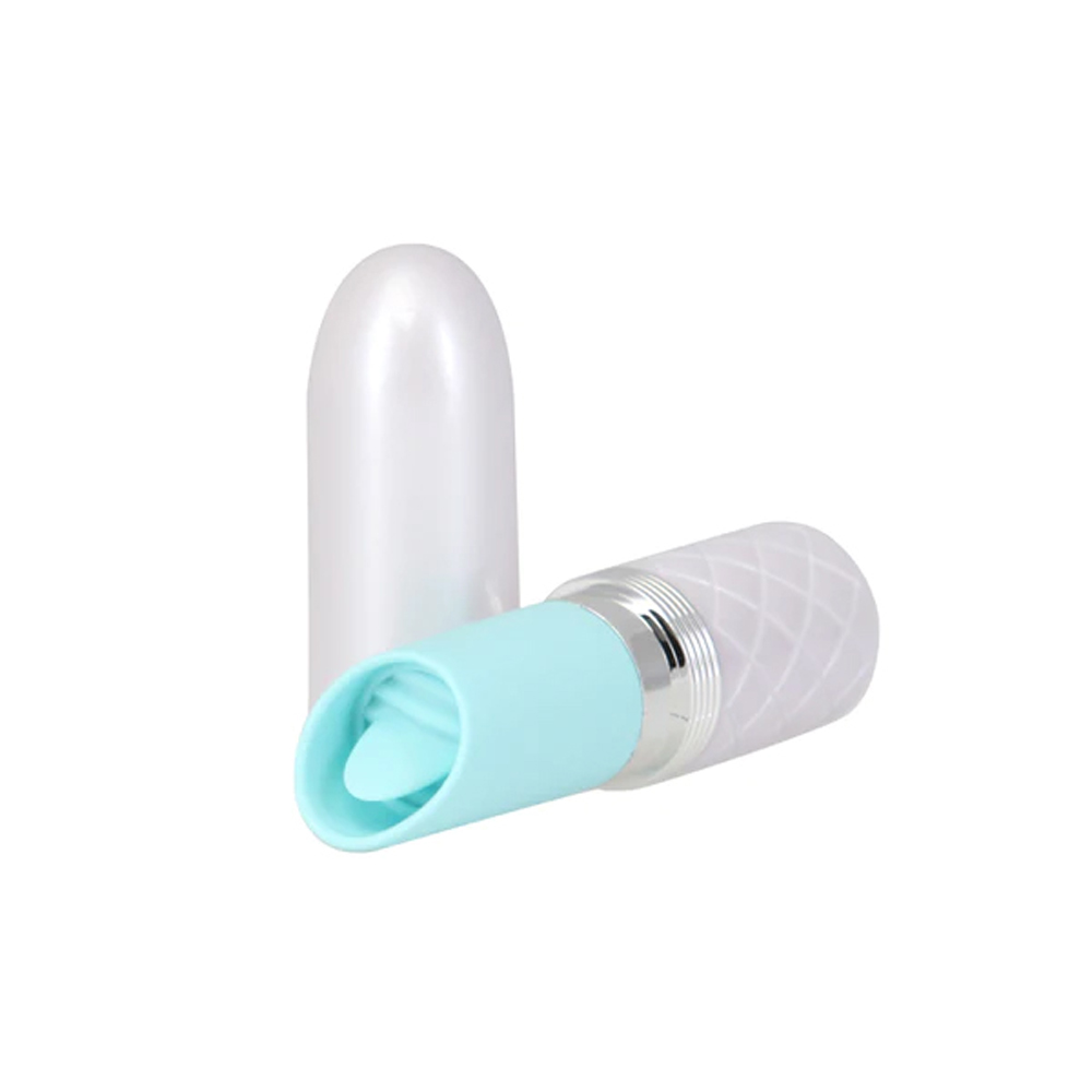 Pillow Talk Lusty Luxurious Flickering Massager Teal 2 Pillow Talk Lusty Luxurious Flickering Massager Teal - Image 2