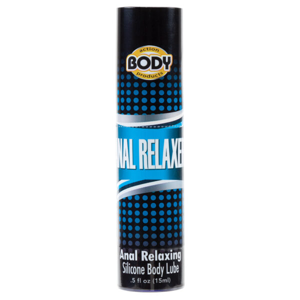 Body Action Anal Relaxer Silicone Lubricant 0.50 oz Bottle
