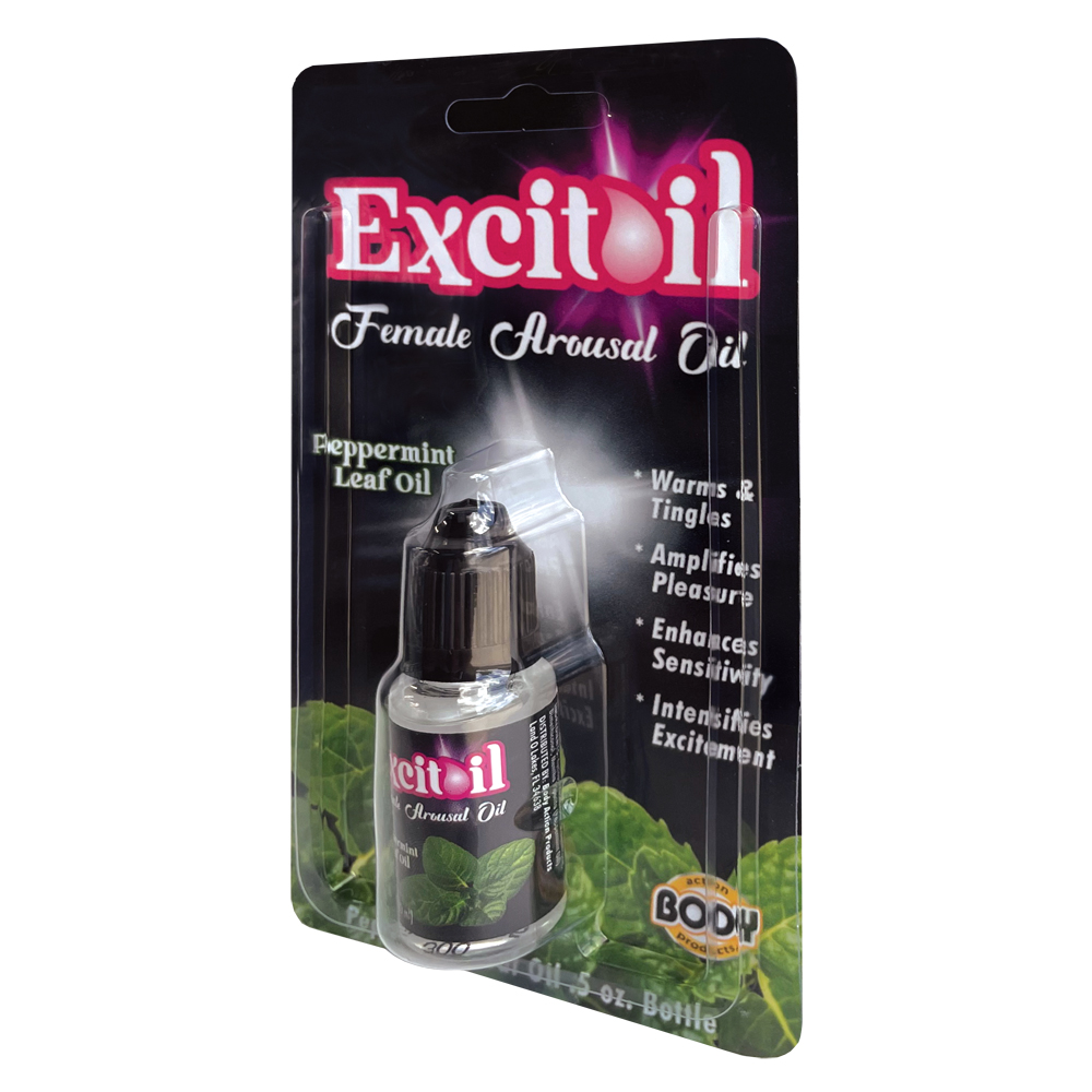 Peppermint Arousal Oil 0.50 oz Bottle - Carded 1 Peppermint Arousal Oil 0.50 oz Bottle - Carded