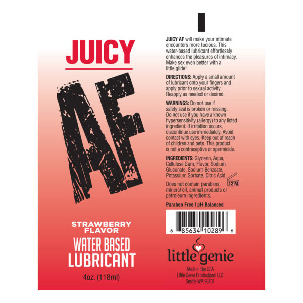 Af Lube Strawberry 2 oz. - Image 2