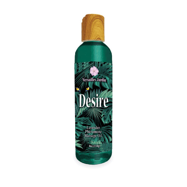 Desire Pheromone Massage Oil Lavender 4 oz.