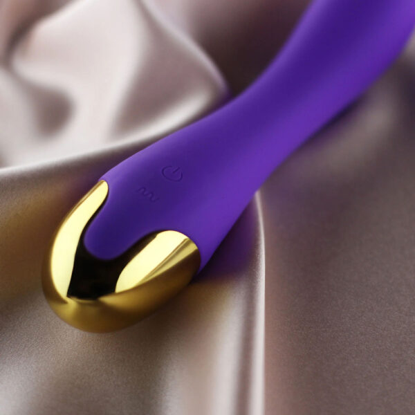 Geneve G Spot Vibrator Purple & Gold - Image 3