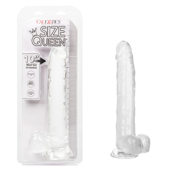 Size Queen 10" Clear