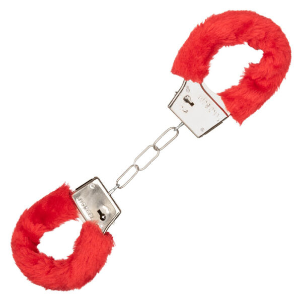 Playful Furry Cuffs Red - Image 2