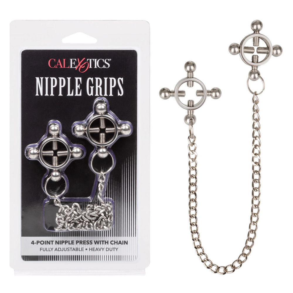 Nipple Grips 4-Point Nipple Press With Chain 1 Nipple Grips 4-Point Nipple Press With Chain