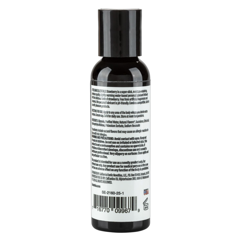 After Dark Essentials Flavored Personal Lubricant Strawberry 2 oz. 2 After Dark Essentials Flavored Personal Lubricant Strawberry 2 oz. - Image 2