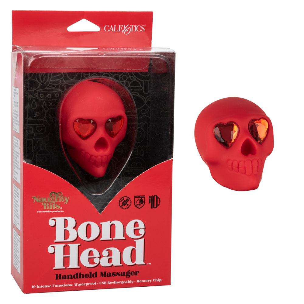 Naughty Bits Bone Head Handheld Massager 1 Naughty Bits Bone Head Handheld Massager