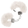 Ultra Fluffy Furry Cuffs White - Image 2