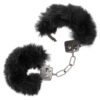 Ultra Fluffy Furry Cuffs Black - Image 2