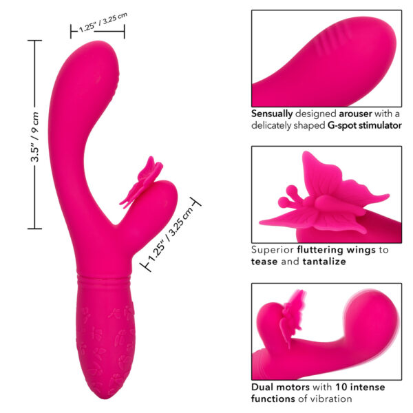 Rechargeable Butterfly Kiss Flutter Pink - Image 3