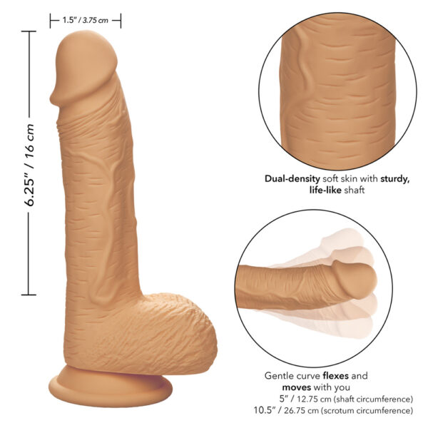 Dual Density Silicone Studs 6.25" Ivory - Image 3