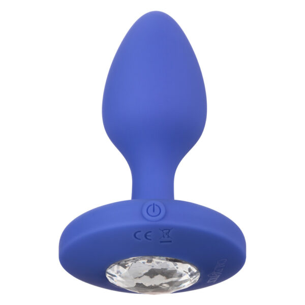 Cheeky Gems Medium Rechargeable Vibrating Probe Blue - Image 2