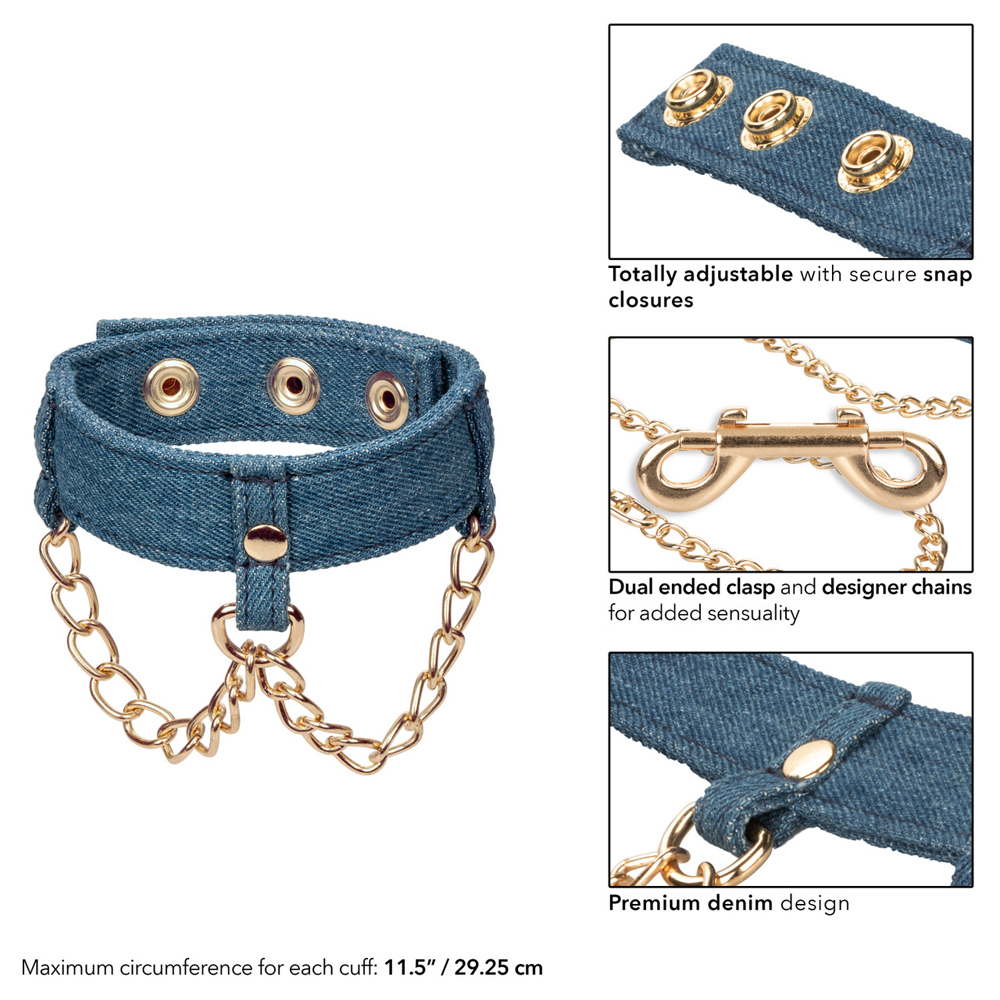 Ride 'Em Premium Denim Collection Ankle Cuffs 3 Ride 'Em Premium Denim Collection Ankle Cuffs - Image 3