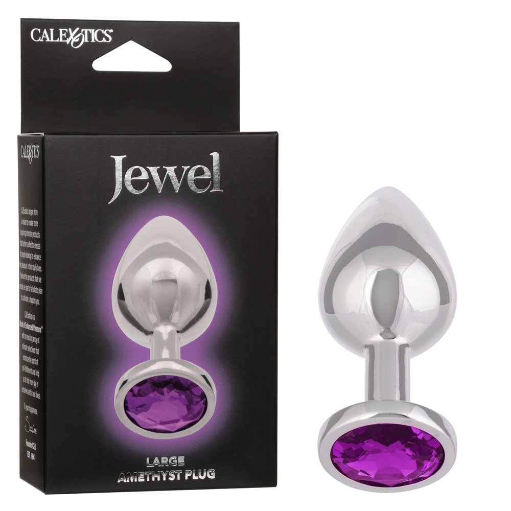 Jewel Large Amethyst Plug 1 Jewel Large Amethyst Plug