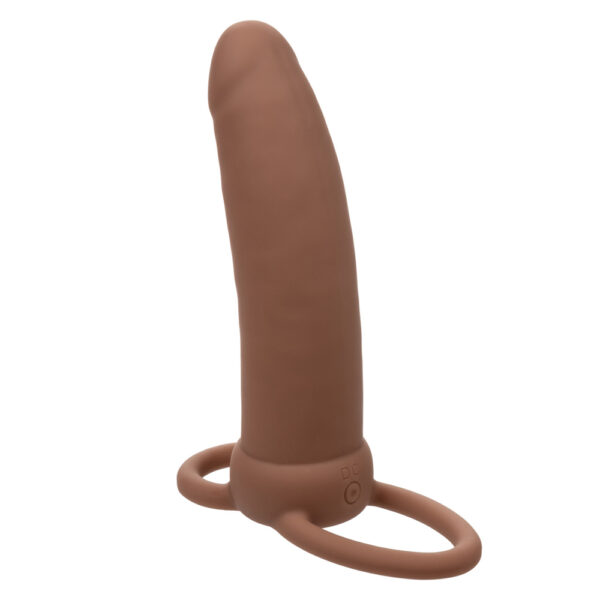 Performance Maxx Rechargeable Thick Dual Penetrator Brown - Image 2