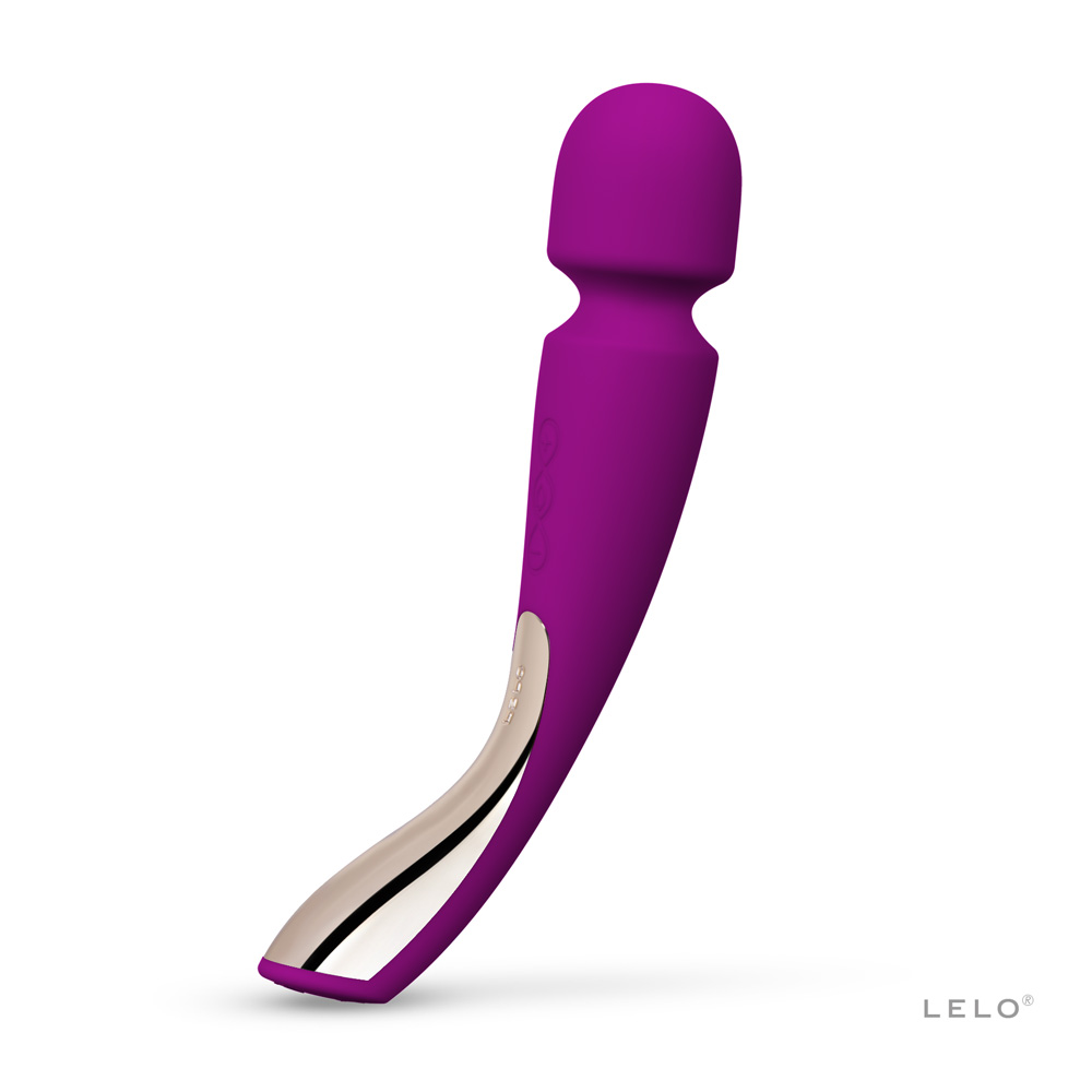 Lelo Smart Wand Medium Deep Rose 2 Lelo Smart Wand Medium Deep Rose - Image 2