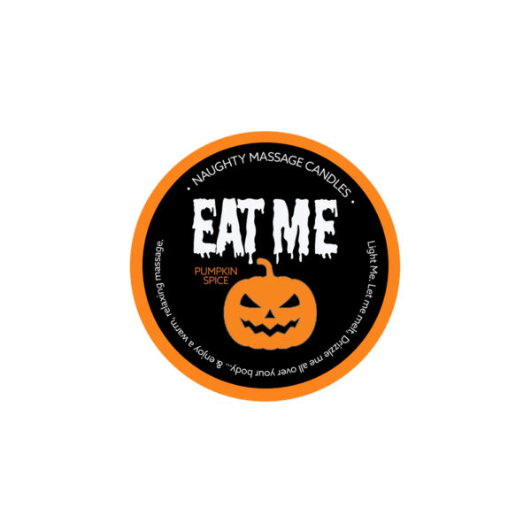 Naughty Notes Eat Me Massage Candle 1.7 oz. - Image 2