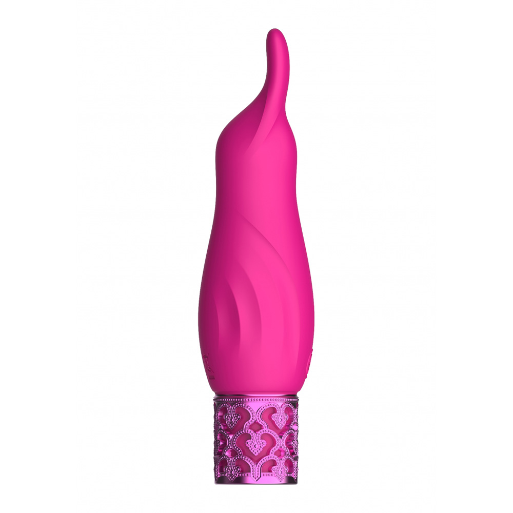 Royal Gems Sparkle Rechargeable Silicone Bullet Pink 3 Royal Gems Sparkle Rechargeable Silicone Bullet Pink - Image 3